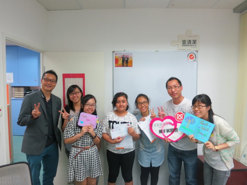 Organize “Job Shadowing Scheme” with Hong Kong Christian Service